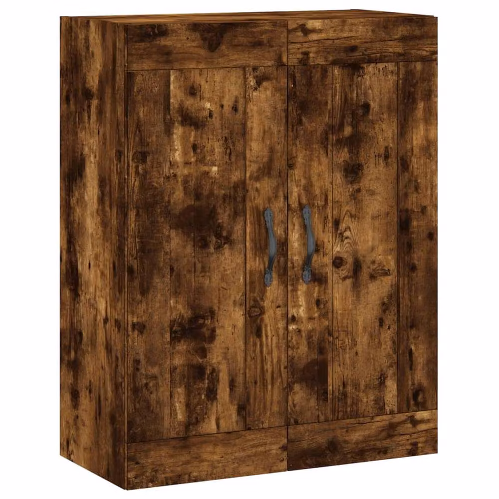 Berkfield Home Wall Mounted Smoked Oak Cabinet in Brown, W/D/H: 69.5 x 34 x 90 cm – 3