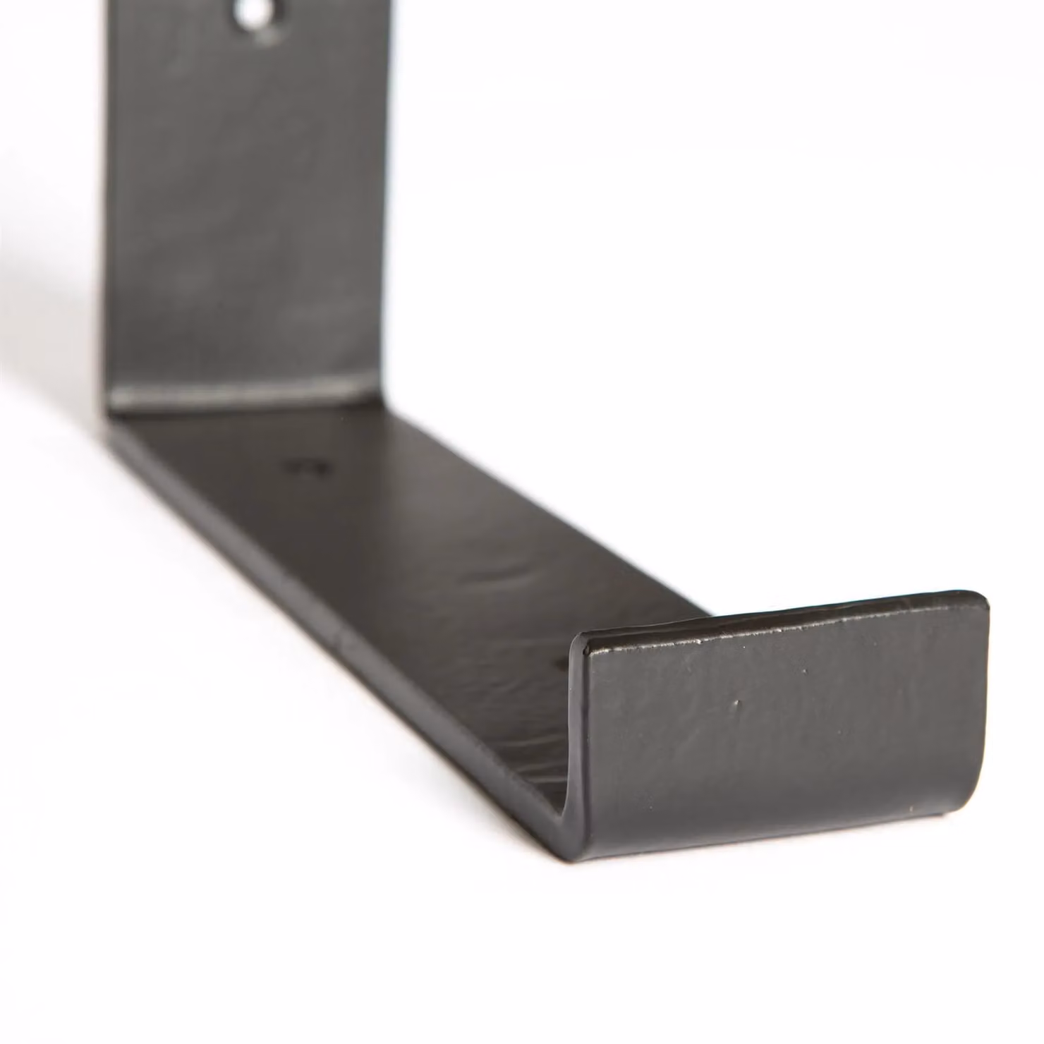 Hammer and Tongs Black Iron Scaffold Board Shelf Brackets, Pack of 4, Diameter: 23.5 cm – 2