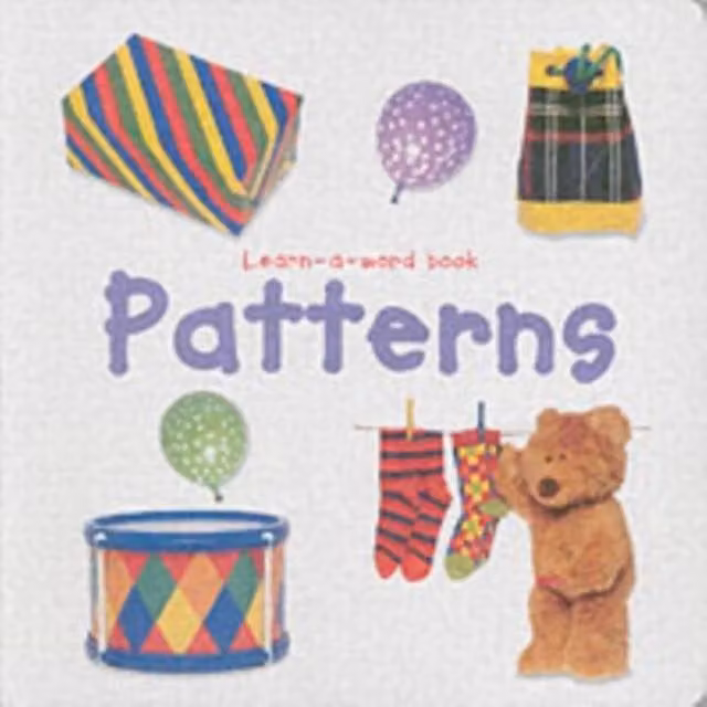 Tuxworth Nicola Patterns Multicolour Cardboard Board Book