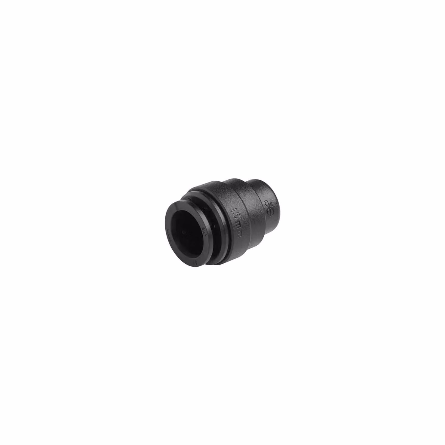 John Guest 22mm Black Acetal Stop End Pack of 5 PM4622E – 2