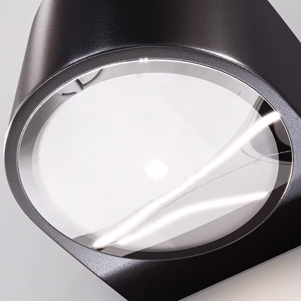 Netlighting Blow Up and Down Outdoor Wall Lamp in Grey Aluminium with 900lm LED Warm White 3000K IP54 Rating – 2