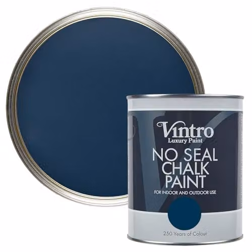 Vintro Picasso Blue Navy Blue No Seal Chalk Paint, 1 l
