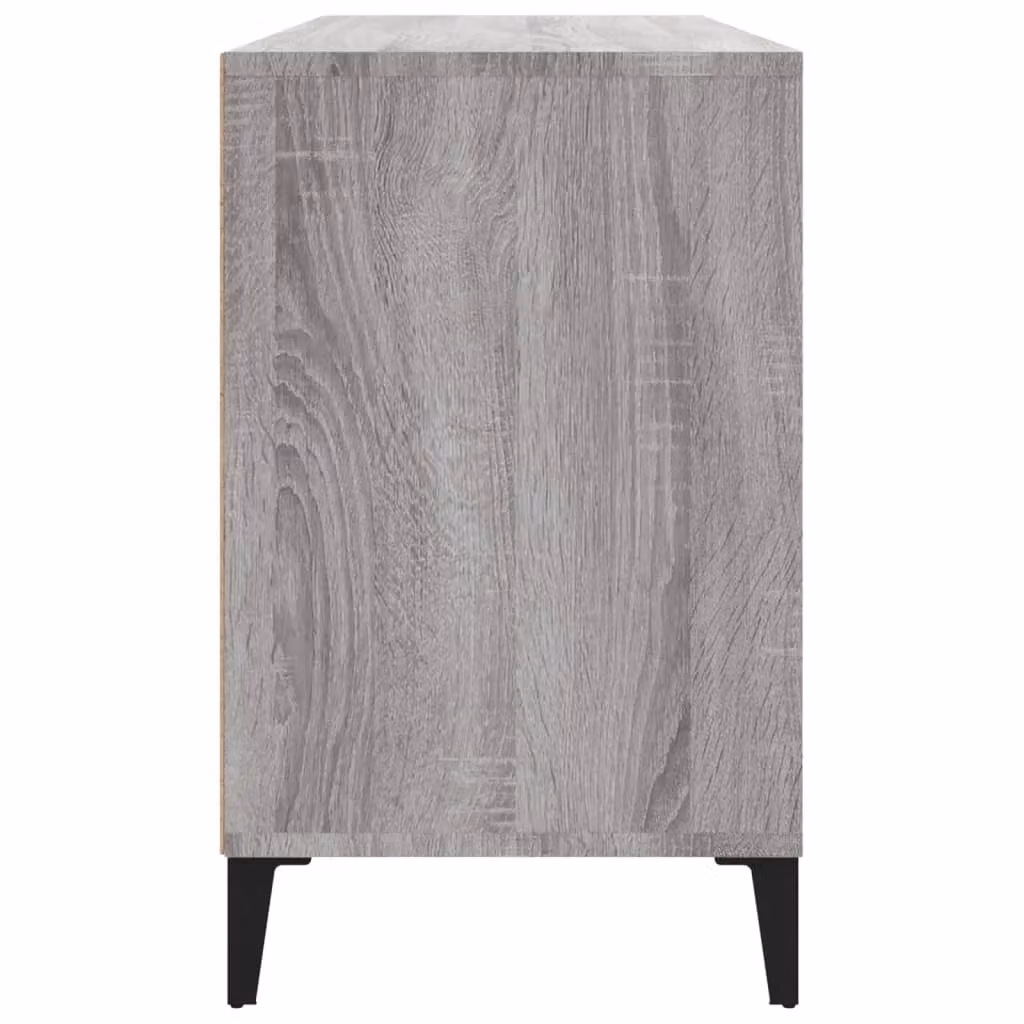 Berkfield Home Grey Sonoma Shoe Cabinet with Integrated Seat, W/D/H: 102 x 36 x 60 cm – 3