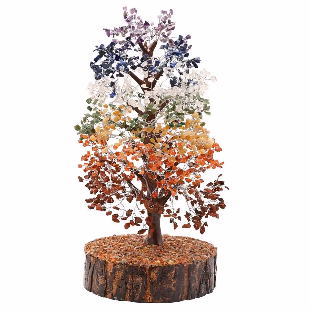 Serenity Large Multi Coloured Tree of Life Tabletop Decoration – 2