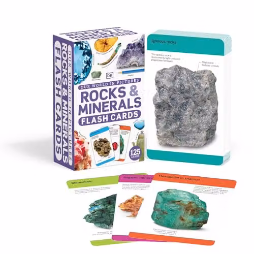 DK Our World in Pictures Rocks and Minerals Multicolour Flash Cards