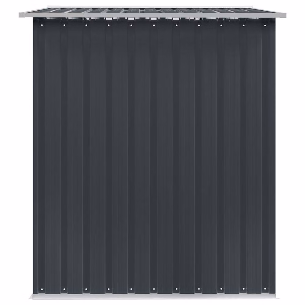 Berkfield Home Anthracite Steel Garden Storage Shed with Sliding Doors, W/D/H: 257 x 205 x 178 cm – 3