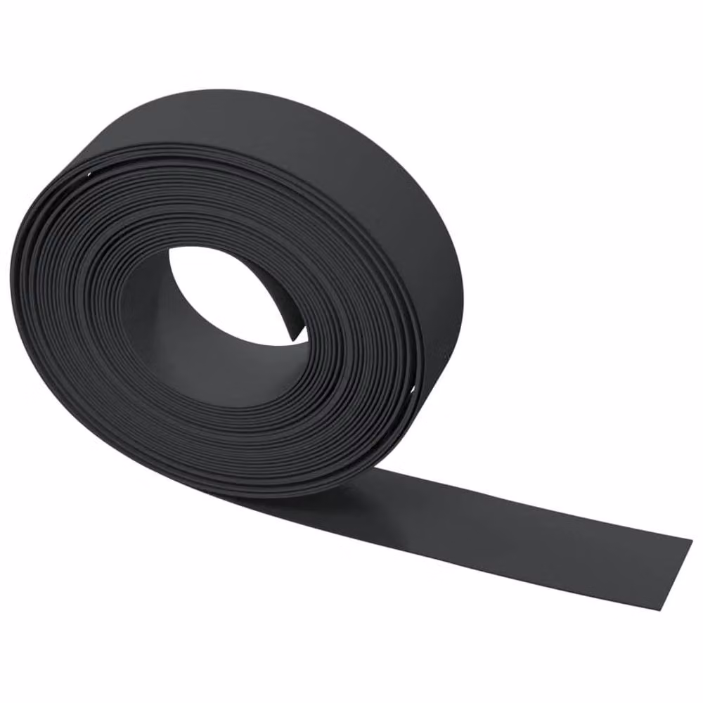Berkfield Home Durable Black Polyethylene Garden Edging, 10 m x 15 cm – 4
