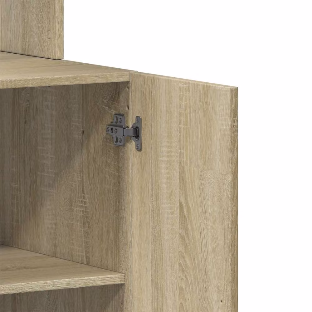 Berkfield Home Sonoma Oak Kitchen Cabinet in Tan, W/D/H: 60 x 50 x 180 cm – 3