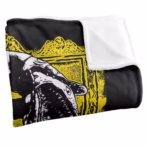 LOGOVISION Beetlejuice We Got Worms Super Soft Silky Touch Fleece Throw Blanket, Multicolour, W: 127 cm x L: 152.4 cm – 2