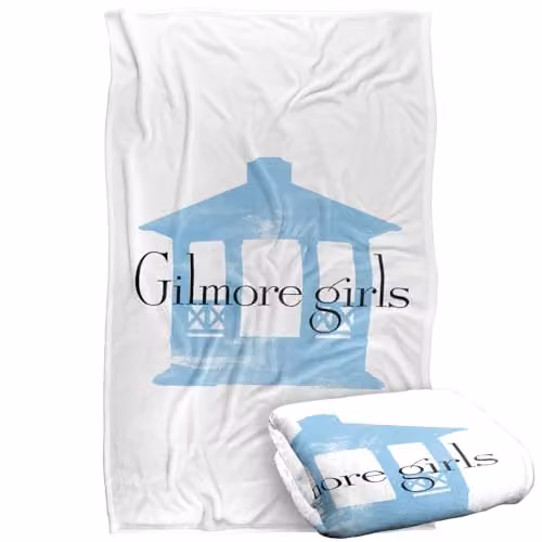 Warner Bros. Gilmore Girls Gazebo Silky Touch Super Soft Fleece Throw Blanket, Multicolour, W/D/H: 91 x 147 cm
