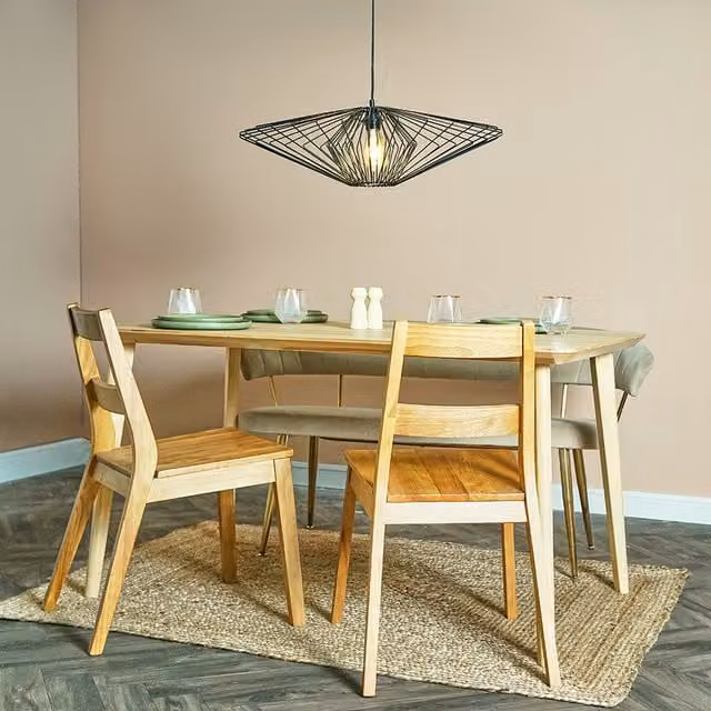 ValueLights Modern Geometric Black Metal Wire Basket Cage Ceiling Pendant Light Shade, Round