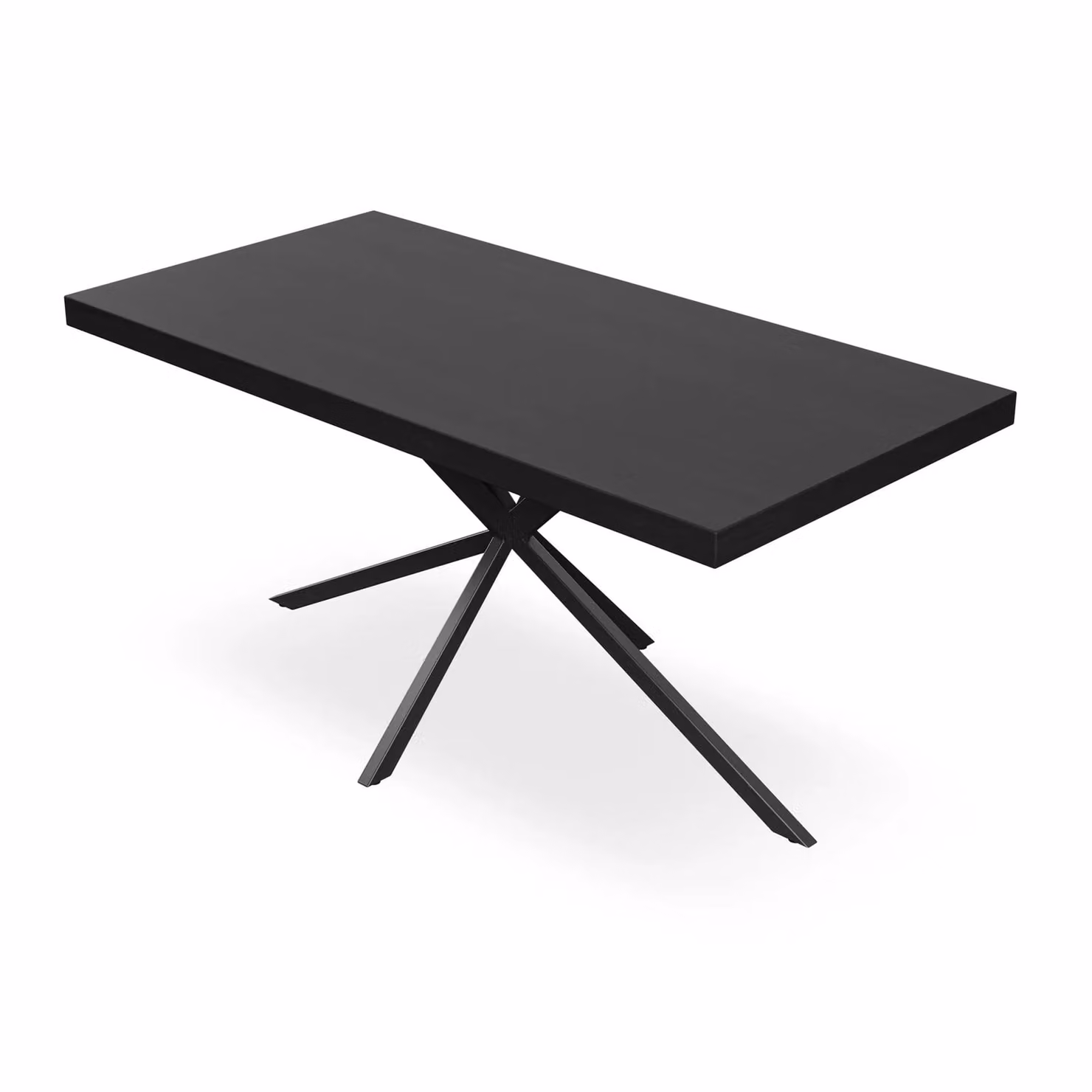 More4Homes Donni Dining Table and Nova Green Velvet Dining Chair Set of 6, Black – 2