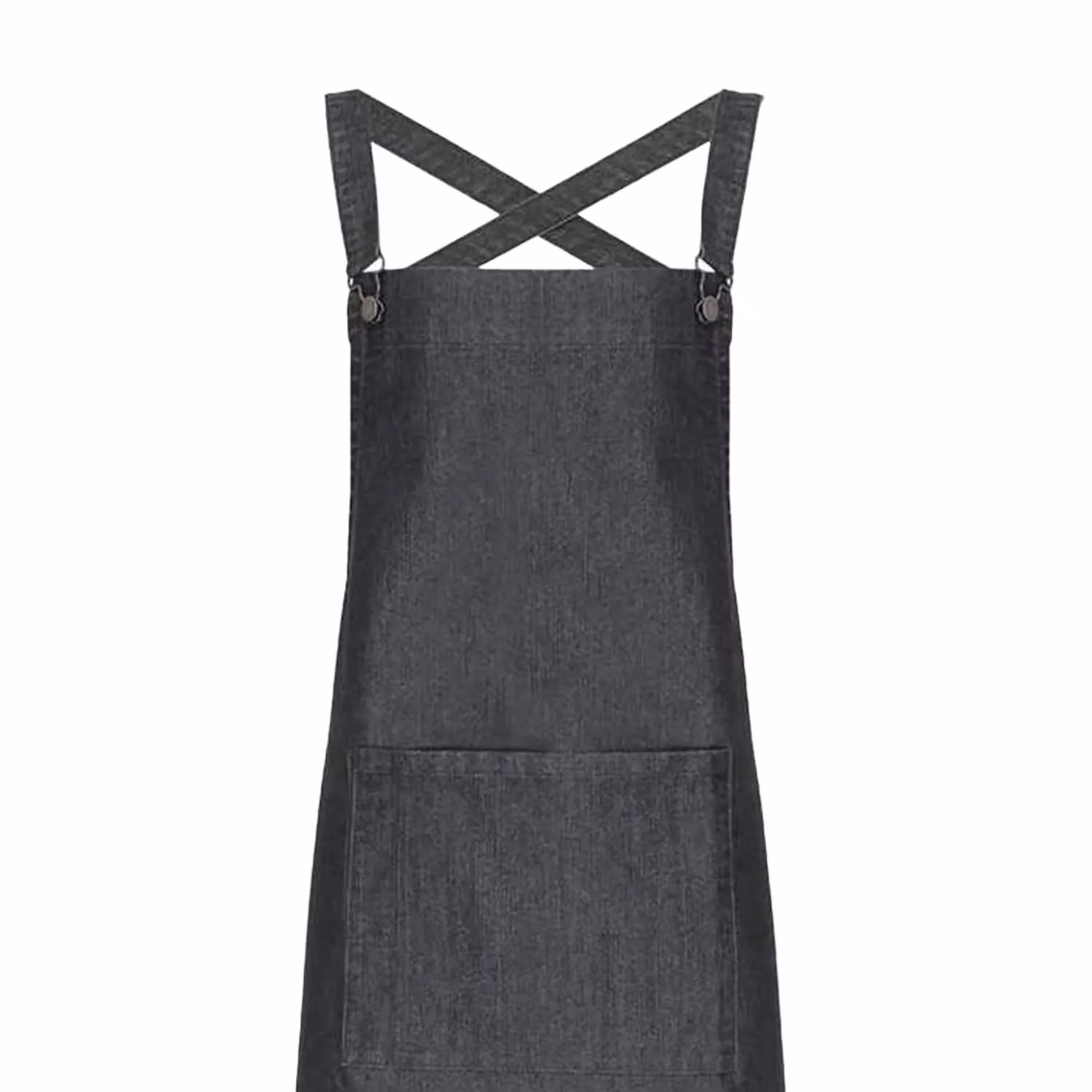 Premier Cross Back Barista Bib Apron in Black – 2