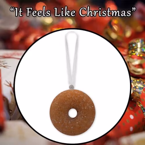 VFM e-Store Christmas Doughnut Hanging Decoration, Multicolour – 7
