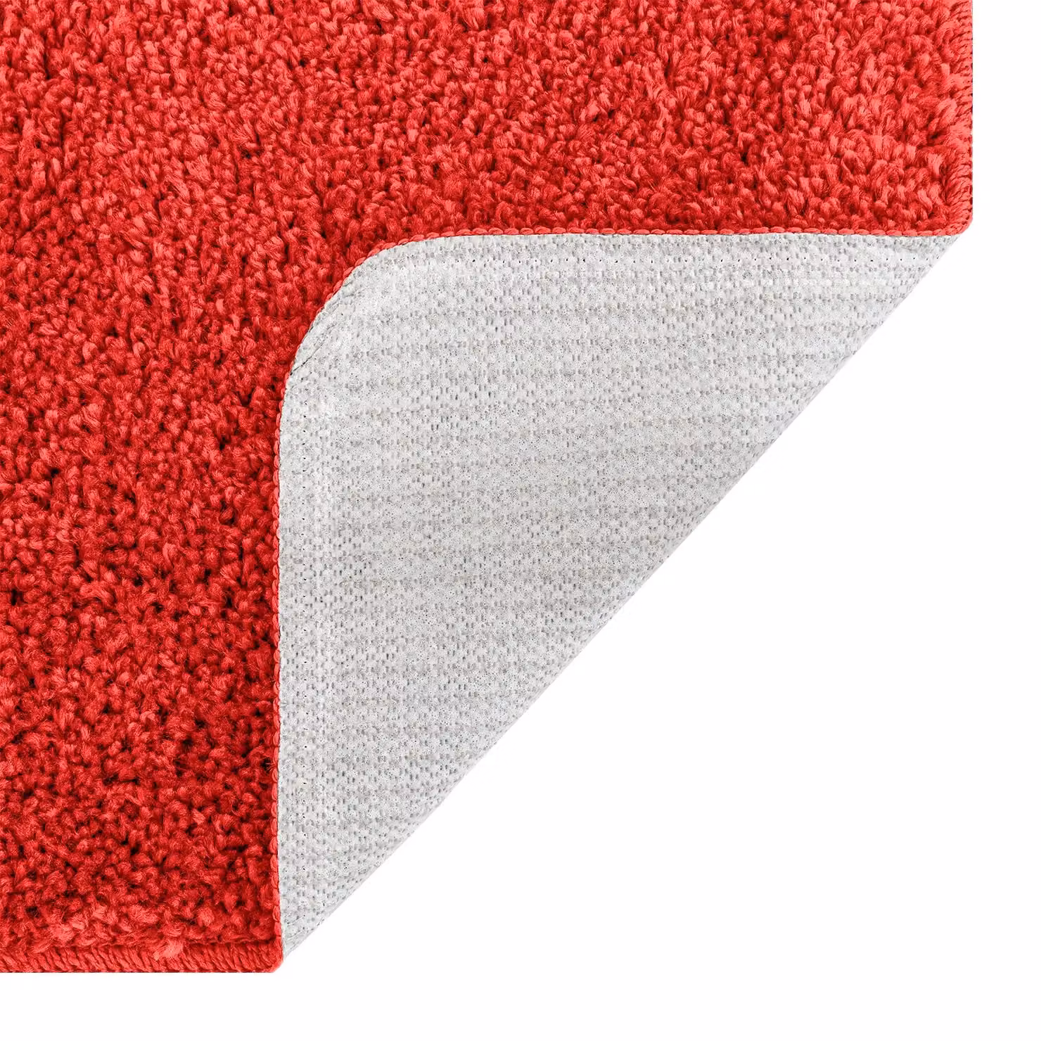 Berkfield Home 2 Piece Red Non-Slip and Antibacterial Bath Mat Set – 4