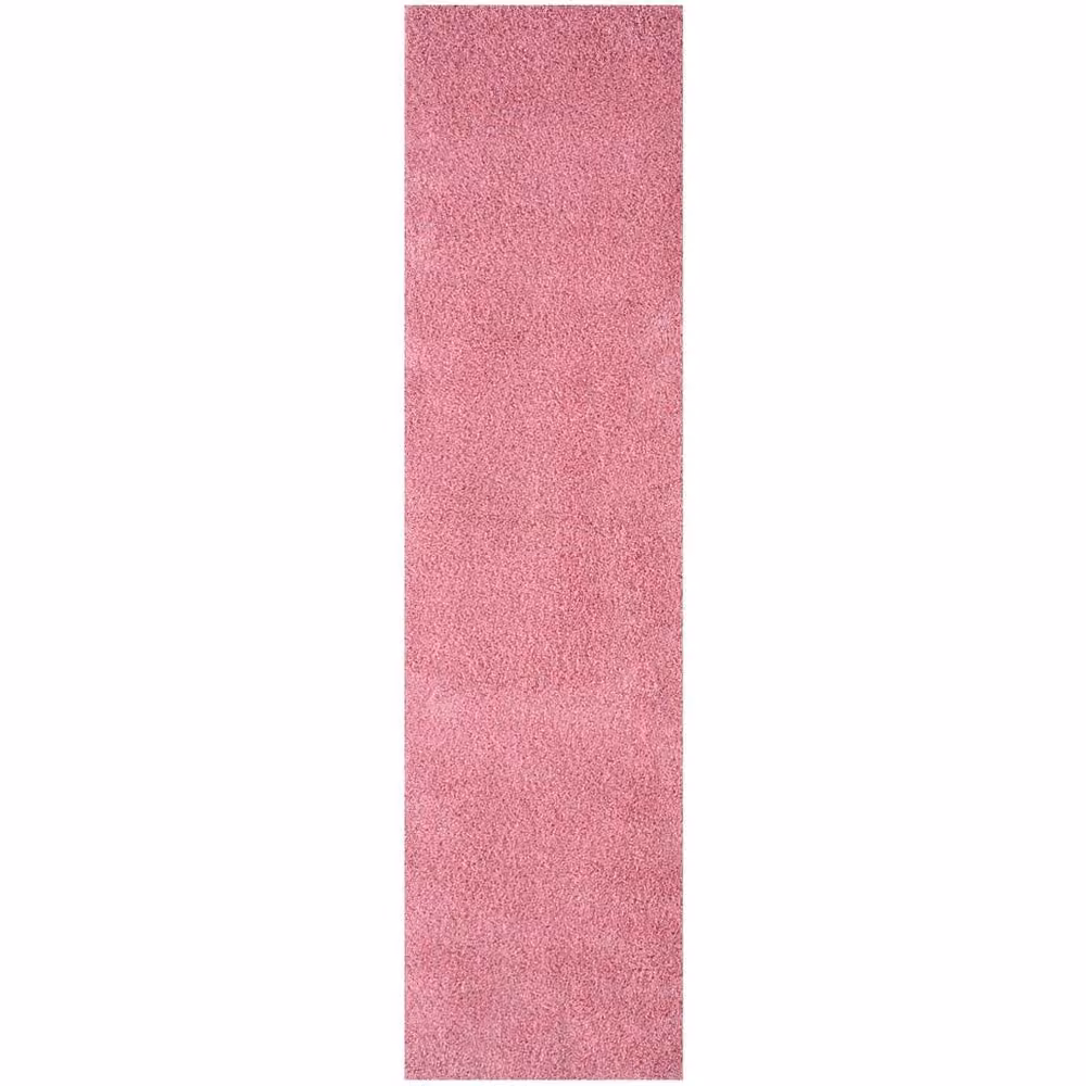 THE RUGS Soft Plain High Pile Shaggy Rug, Pink, W: 140 cm, D: 200 cm – 3