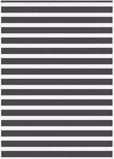Berkfield Home Black Zebra Day and Night Blind, W: 165 cm, H: 230 cm