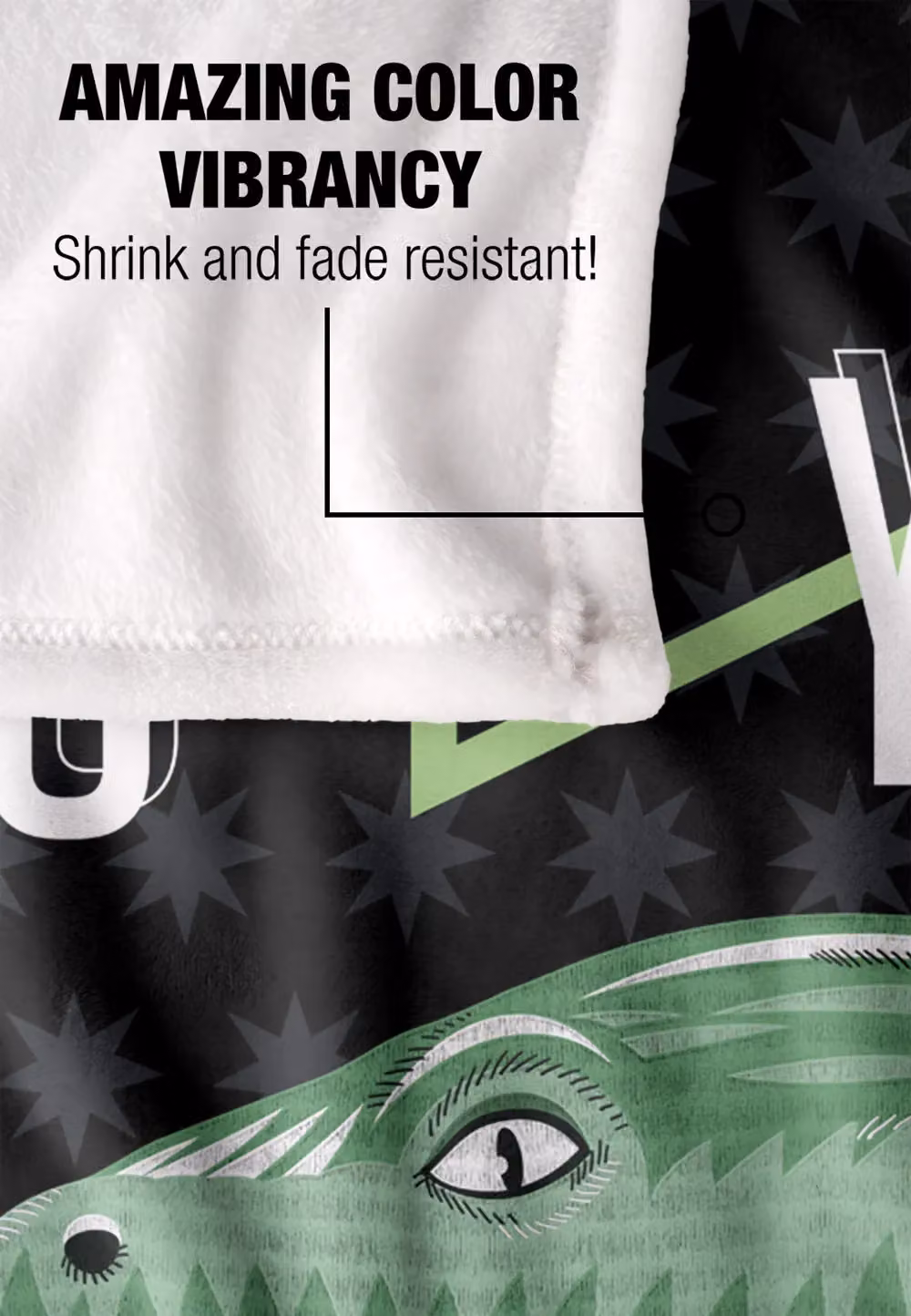 LOGOVISION Harry Potter Slytherin Throw Blanket, Multicolour and White, W: 152 cm, D: 127 cm – 8
