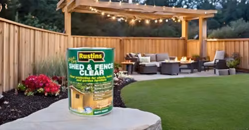 Rustins Shed and Fence Clear Wood Protector, 1 l, Transparent – 3