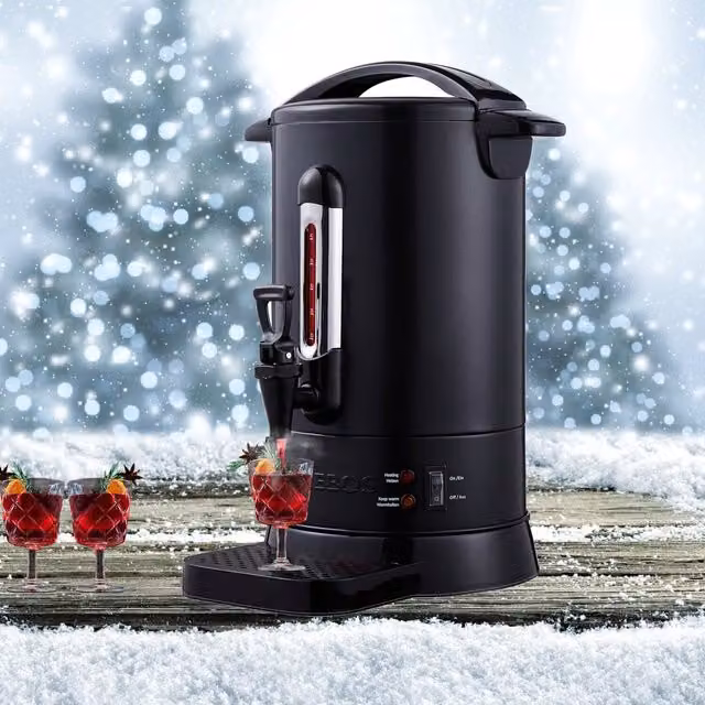 AREBOS Water Boiler Hot Drink Dispenser, 8.8 l, Black