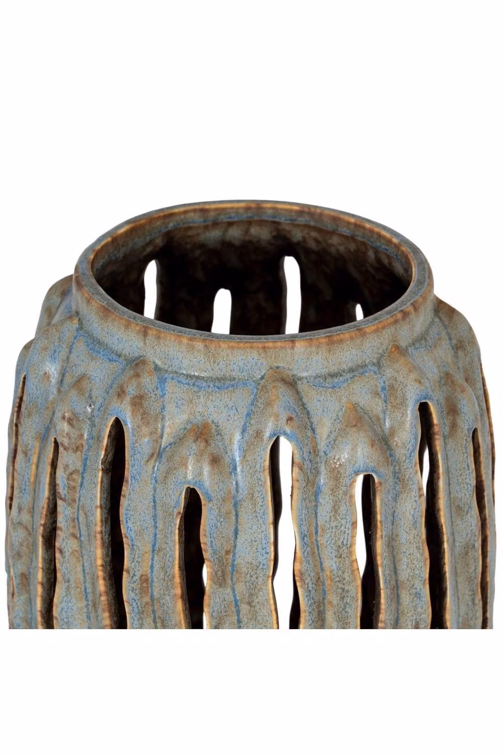 KDMD Capella Round Pillar Candle Holder in Petrol Blue – 2