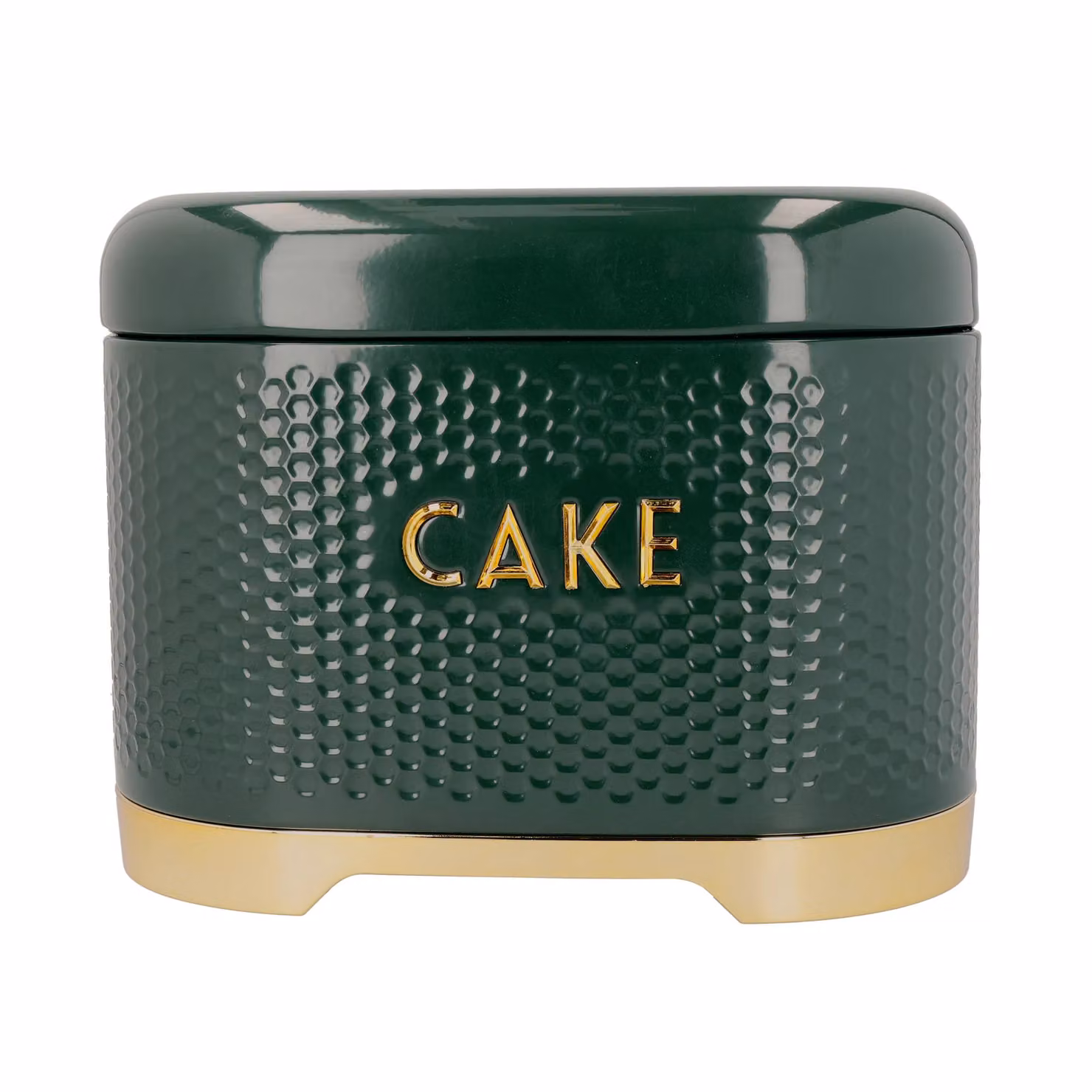 KitchenCraft 2 Piece Green Stainless Steel Kitchen Storage Set with Cake Tin and Bread Bin – 3