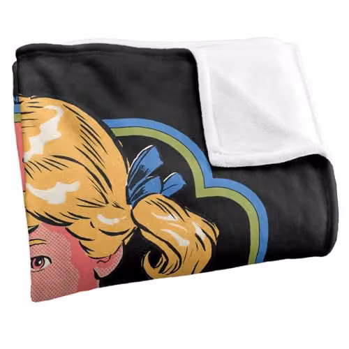 Steven Rhodes You Can Learn Sewing Multicolour Super Soft Fleece Throw Blanket W/D/H: 152 x 127 x 1 cm – 7