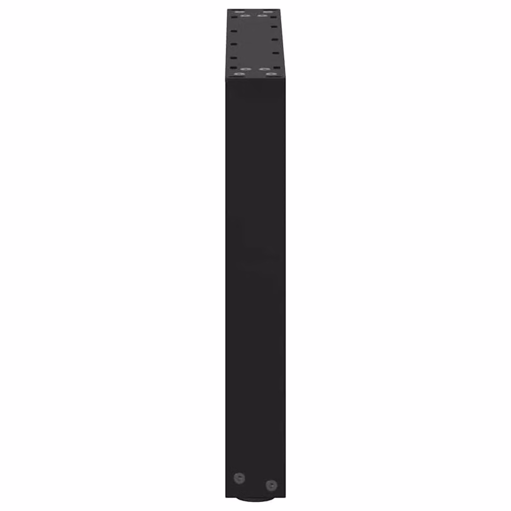 Berkfield Home U-Shaped Steel Coffee Table Legs, 2 Pieces, Black, H: 42-43 cm x W: 50 cm – 5