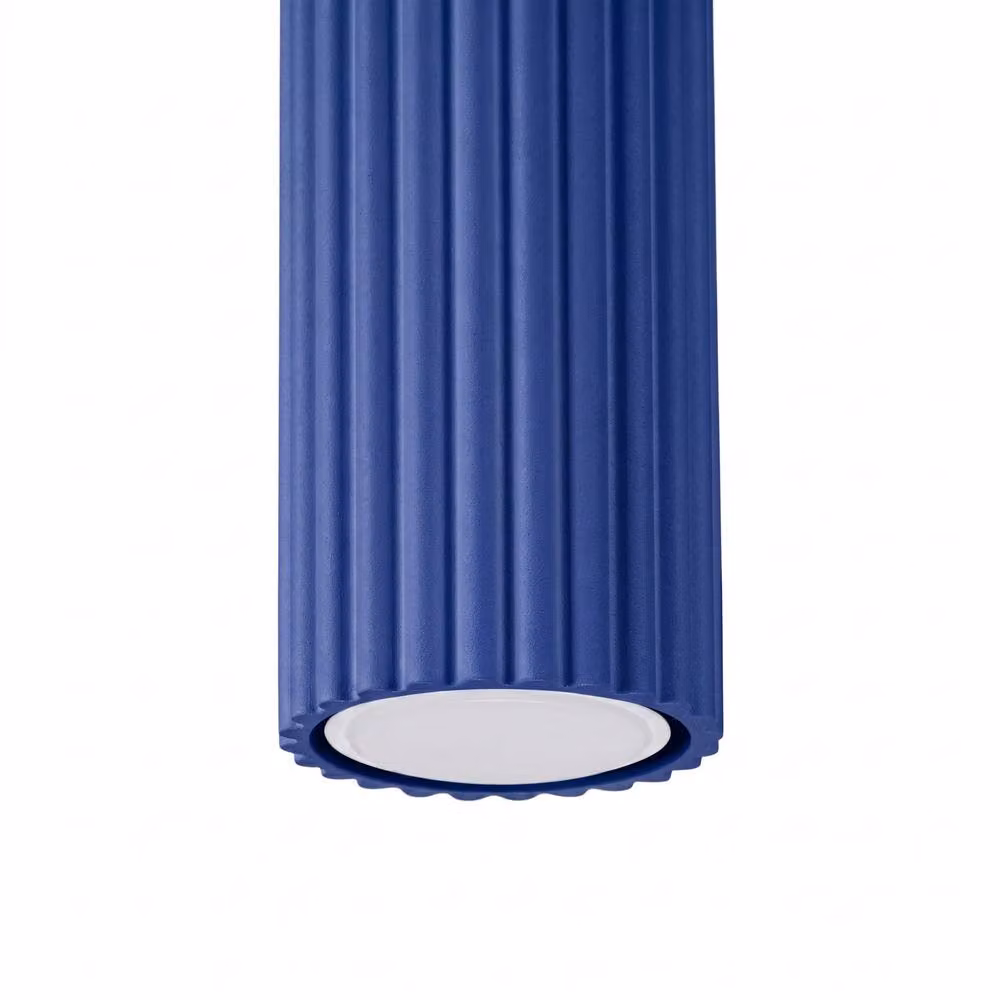 Sollux Lighting minimalist cylinder ceiling lamp in blue, W/D/H: 10 x 6.5 x 6.5 cm – 4