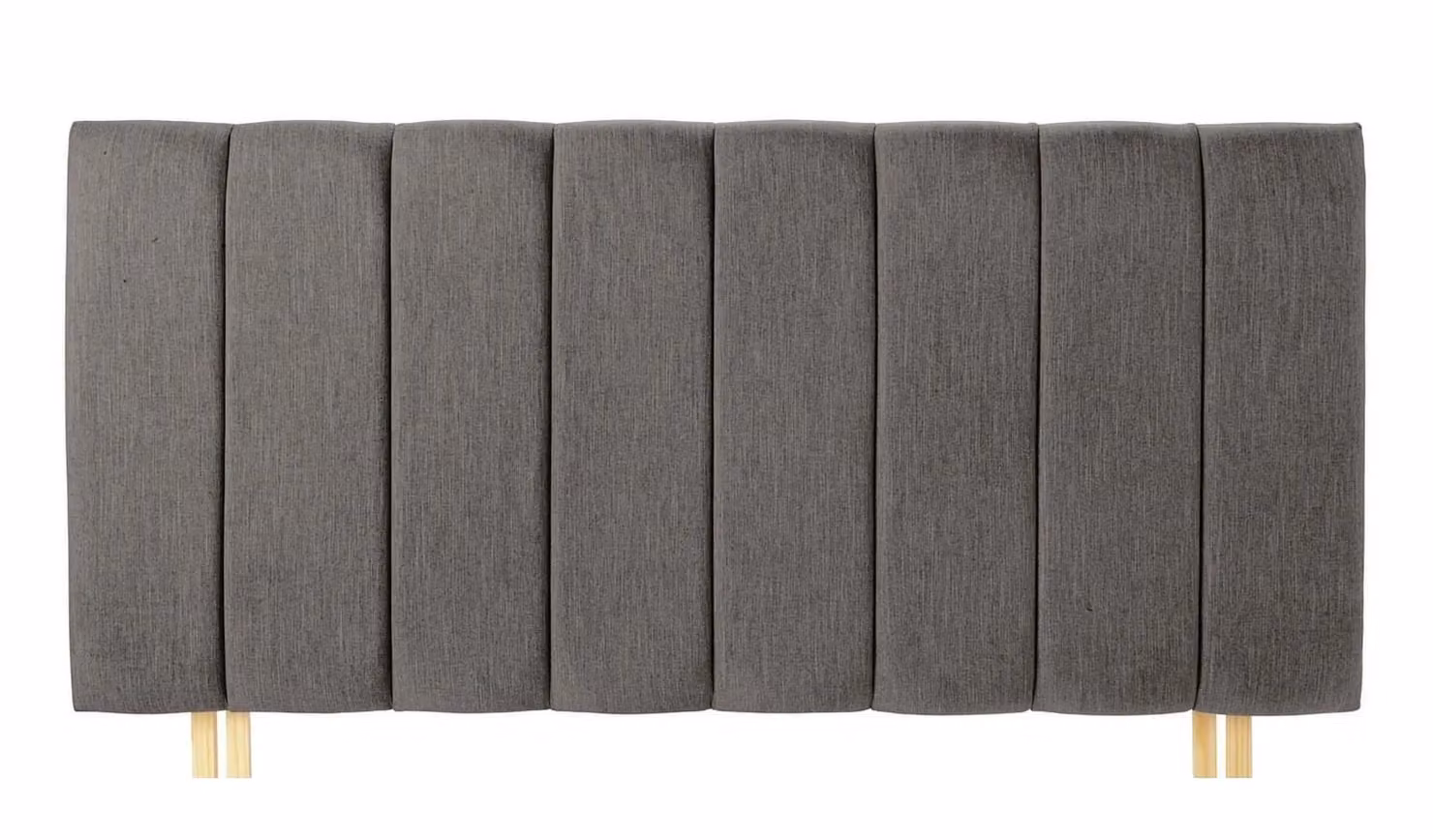 Argos Home Bircham Small Double Upholstered Fabric Headboard in Grey