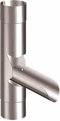 Lindab Majestic Adjustable Steel Diverter, 75mm, Silver Galvanised Steel