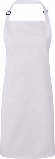 Premier Colours Full Apron in White, Size: XL