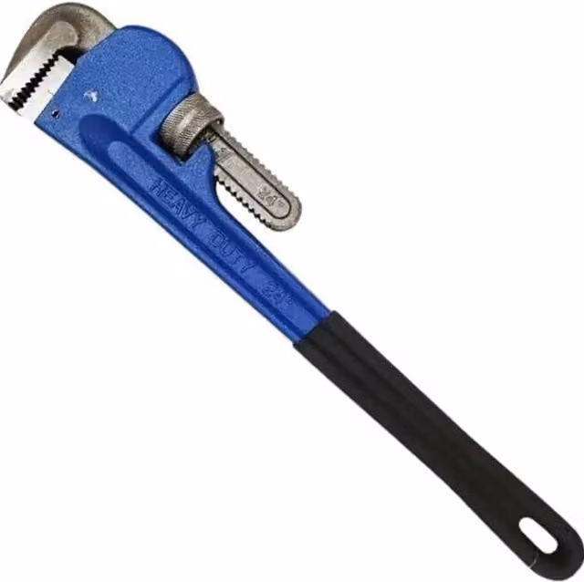 Garden Mile 10 Inch Pipe Wrench in Silver and Blue