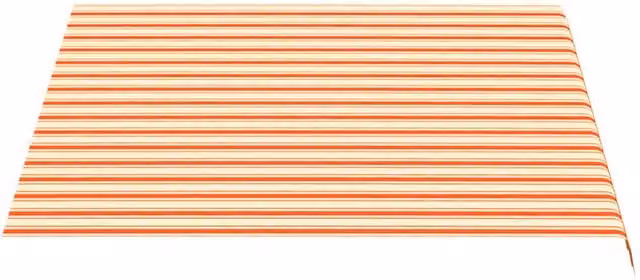 Berkfield Home Replacement Polyester Awning Fabric in Yellow and Orange, W 3 m x D 2.5 m