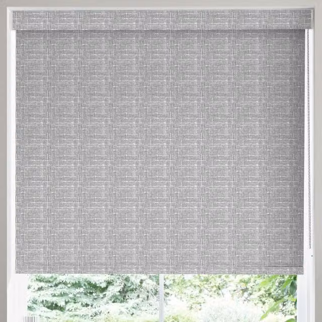 Terrys Made to Measure Blackout Roller Blind in Anthracite Grey