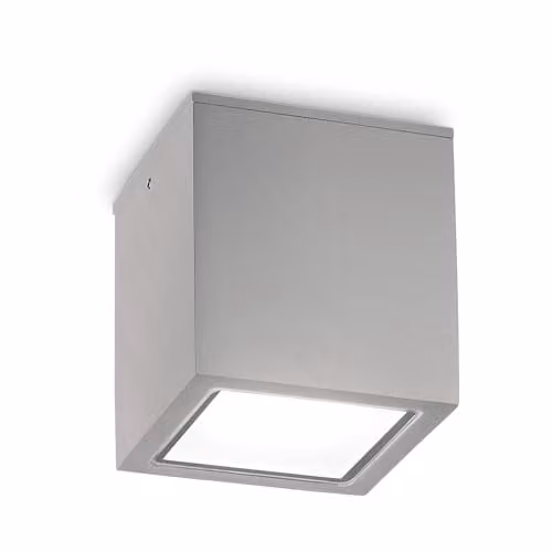 Ideal Lux Techo Small Surface Mounted Downlight Grey IP54