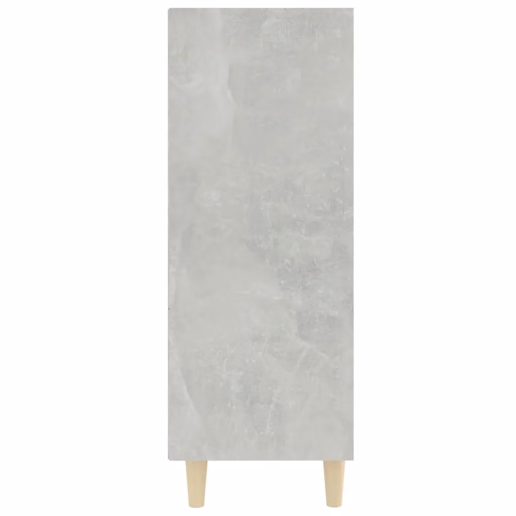 Berkfield Home Sideboard in Concrete Grey, W/D/H: 69.5 x 32.5 x 90 cm – 3