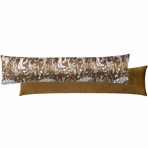 Riva Home Buckthorn Woodland Draught Excluder in Amber and Brown – 2