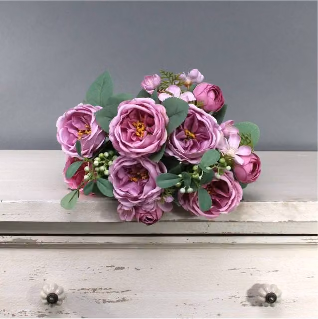 KDMD Tintagel Vintage English Rose Bush in Purple