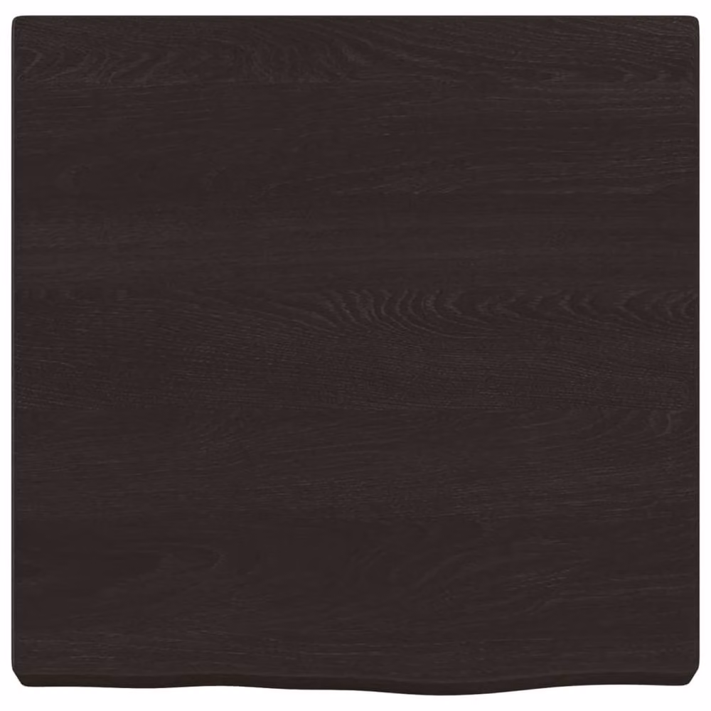 Berkfield Home Wall Mounted Rustic Oak Shelf in Dark Brown and Grey, W/D/H: 40 x 40 x 4 cm – 3