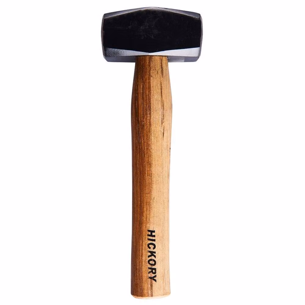 Amtech Club Hammer with Steel Head and Wood Handle, 1kg – 2
