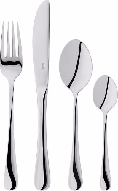 Judge Windsor 24 Piece Polished Stainless Steel Cutlery Set in Silver