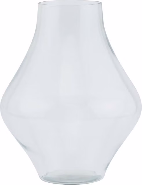 KDMK Artisan Bouquet Glass Vase in Transparent Yellow