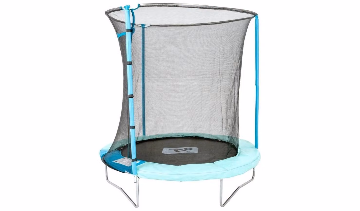 TP Toys 6ft Kids Trampoline with Blue Safety Net and Galvanised Steel Frame
