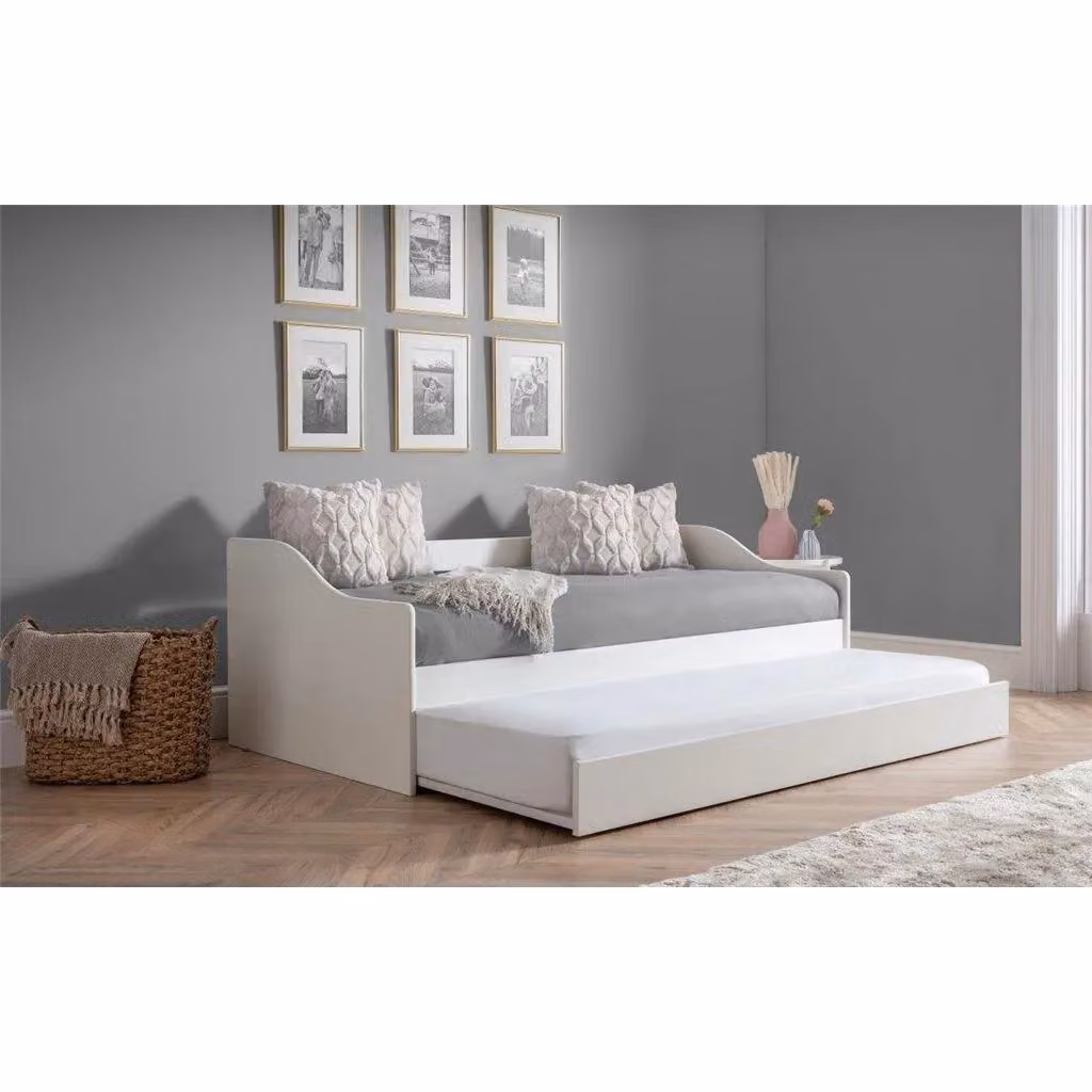 Ashfield Premier Surf White Single Day Bed with Pull Out Bed and Drawers – 2