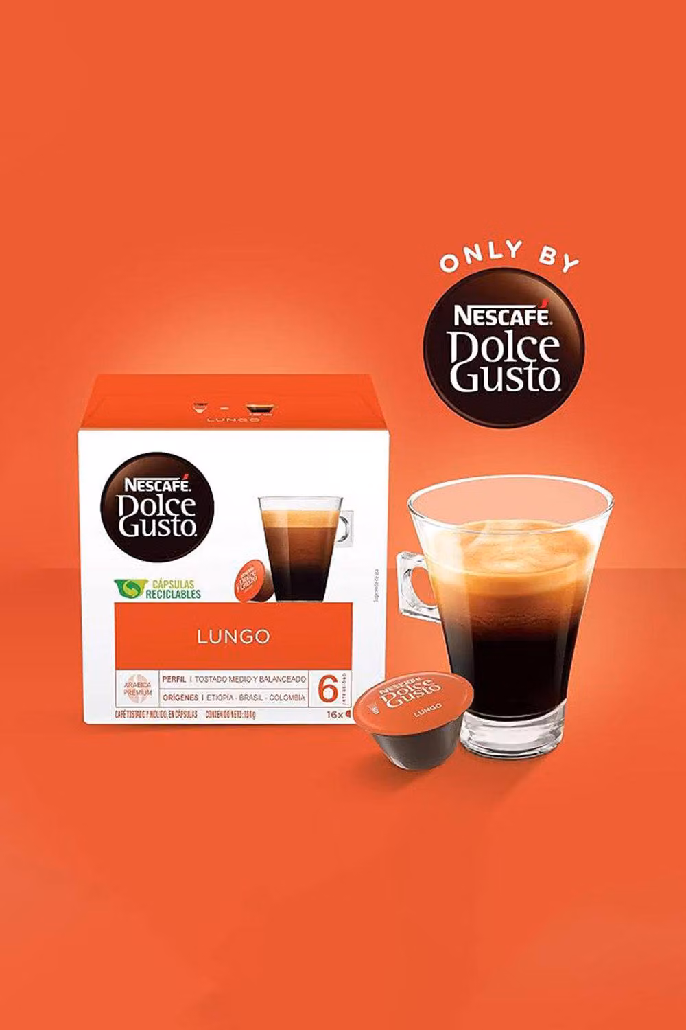 Nespresso Orange Coffee Pods – 2