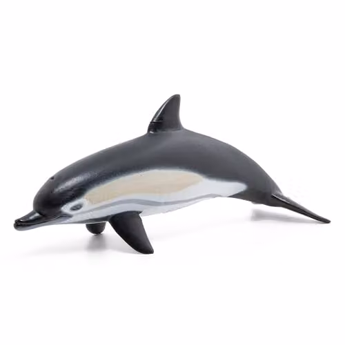 Papo Marine World Collection White and Grey Common Dolphin Figurine