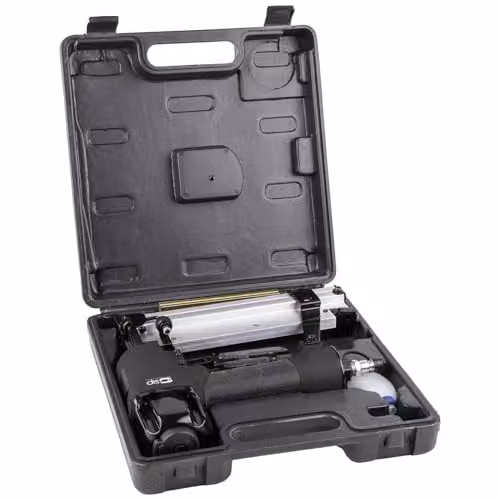 SIP 2-in-1 Air Nailer and Stapler Kit, 18 Gauge Brad Nailer Gun with 100 Nail Magazine, Black – 2