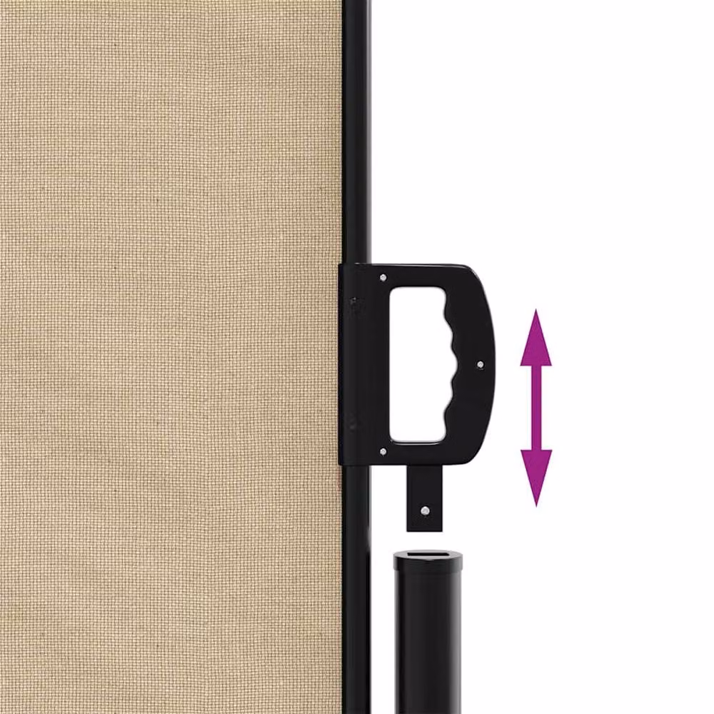 Berkfield Home Retractable Single Side Awning in Beige, W/H: 300 x 117 cm – 3