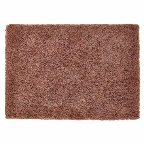 Phoenox Textiles Limited Origins Chicago Hand-Tufted Rectangular Rug in Rust Orange, W: 110 cm, D: 160 cm